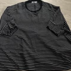 AMERICAN HOLIC ボーダーTシャツ ブラックのサムネイル
