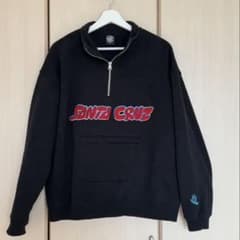 SANTA CRUZ ブラック スウェット M