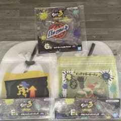 一番くじ スプラトゥーン3 G賞ラバーチャーム F賞ジッパーバッグのサムネイル