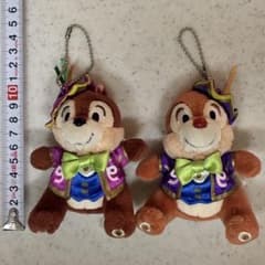 디즈니 칩과 데일 봉제인형 배지 5주년