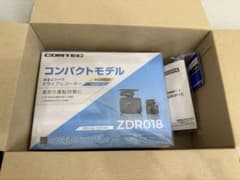 【新品未使用・配線コード付き】ドライブレコーダー COMTEC ZDR018のサムネイル