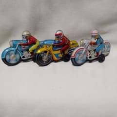 バイク オートバイ ブリキ レトロ ビンテージ 古い 昭和 おもちゃ 玩具