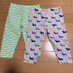 レギンス　未使用品　2枚セット　110センチのサムネイル