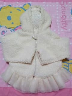 まゆ様専用♡新品未使用！モコモコアウター♡110cmのサムネイル