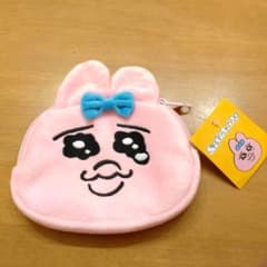 「新品 おぱんちゅうさぎ ふわふわポーチ 39マート サンキューマート」のサムネイル