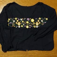 刺繍シャツ  ニコアンドのサムネイル