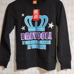 新品 baby doll  トレーナー 140のサムネイル