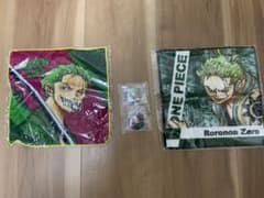 ジャンプフェスタ2022 2020 ワンピース ゾロ 缶バッジ タオルセット