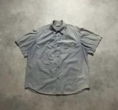 90s USA製 OLD STUSSY 総柄 半袖シャツ XL 黒タグのサムネイル