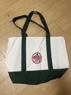 【新品（タグ付）】 TRADER JOE'S トートバッグ 大【グリーン】のサムネイル