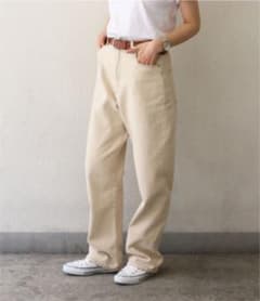 ハイウエスト ストレートデニムのサムネイル