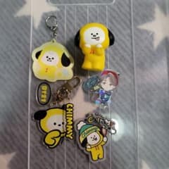BT21 CHIMMY 상품 세트 키링 피규어