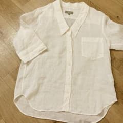 MARGARET HOWELL/マーガレット・ハウエル リネンシャツ7分袖のサムネイル
