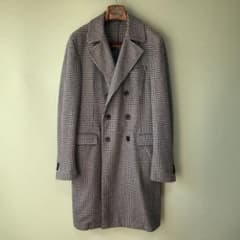 J6308 美品 ベルベスト グレンプレイドチェスターコート グレー 46 m66480072067_1.jpg?1763787516