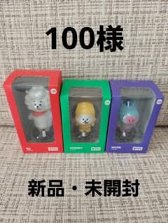 BT21 RJ & CHIMMY & MANG 피규어 세트