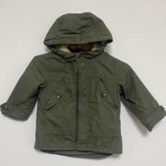 Zara Baby フード付きジャケット 12/24ヶ月 タグの部分に記名あり。のサムネイル