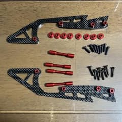 スクエア ロングホイールベース化 カーボンロングサブシャーシ タミヤ