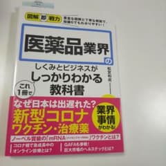 医薬品業界のしくみとビジネスがしっかりわかる教科書のサムネイル