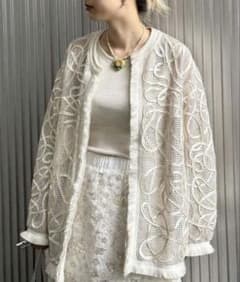 AMERI MEDITAPEEMBROIDERY MESH JACKET 新品のサムネイル