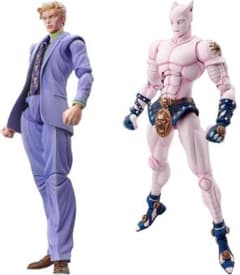 【中古】ジョジョの奇妙な冒険 吉良吉影 & キラークイーン フィギュア 超像可動 超像可動 ジョジョの奇妙な冒険 吉良吉影 キラークイーン フィギュア