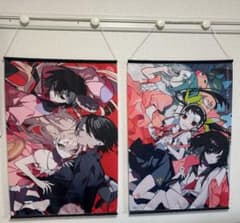物語シリーズ×望月けい B2タペストリー 2枚セットのサムネイル