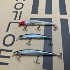 シーバスルアーミノー プラグ 3点セット - メルカリ