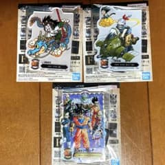 이치 반 쿠지 DRAGON BALL 드래곤 볼 40주년 F상 3점 세트