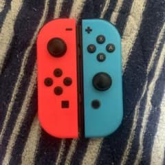 月*様 Nintendo Switch Joy-Con ネオンレッド ネオンブルのサムネイル