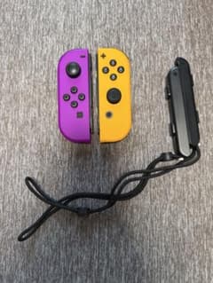 Switch Joy-Con ジョイコン　パープル　オレンジ　箱付き　任天堂のサムネイル