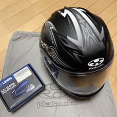 お値下しました！【美品】Kabuto カムイ2　ヘルメット　インカム付きのサムネイル