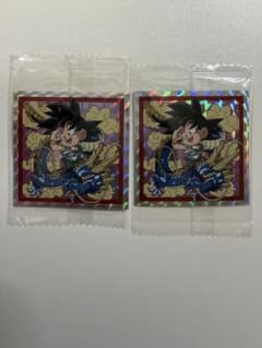 ドラゴンボール 超戦士シールウエハース孫悟空W13-17 GR 2枚セットのサムネイル