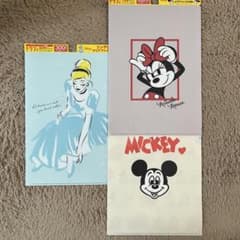 클리어 파일 디즈니 Disney 비매품 미니 미키 신데렐라
