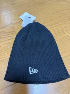 NEW ERA COOLMAX RIB BEANIE BLK/WHTのサムネイル