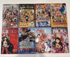 ONE PIECE 映画 特典 小冊子 8冊 セブンイレブン限定特典 ワンピース