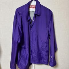 k*g様 SUPREME champion coach jacket L パープのサムネイル