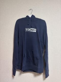 TOMMY JEANS プルオーバーパーカー ネイビー Mサイズのサムネイル