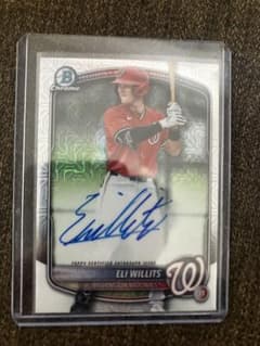 h*o様 topps EL WILLITS 直書きオート(モジョ仕様)その他ドラ - メルカリ