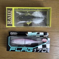 FLAG170・DODGE 2種セット　スイムベイト　羽根物 FLAG170・DODGE 2種セット スイムベイト 羽根物 - メルカリ