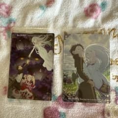 Re:ZERO 리제로 아트 카드 2장 세트