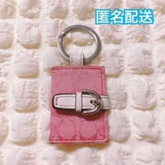 COACH コーチ キーホルダー フォトフレーム 写真 手帳型 キーリング