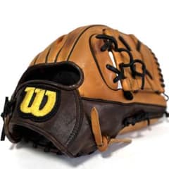 希少 Wilson ウィルソン DFS キップレザー グローブ プロスタッフ 黒 Wilson（ウイルソン） 超限定プレミアムキップレザー ウィルソン 硬式