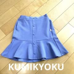 ✨新品未使用✨KUMIKYOKU キッズ　スカート　パープル　組曲　110のサムネイル