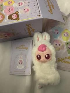 ミニハチュピン キーリング ティニピン White bunny うさぎminiのサムネイル