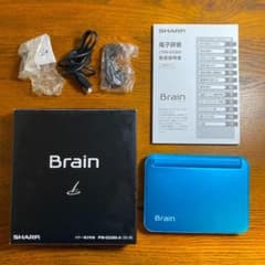 【美品・値下げ交渉可能】SHARP PW-G5200-A  電子辞書　ブルーのサムネイル