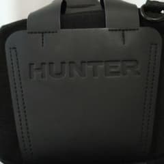 【美品】HUNTER リファインド スティッチ キャンバス クロスボディ 黒のサムネイル