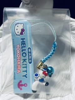 レア】サンリオハローキティご当地根付け 横浜限定 かもめキティちゃん