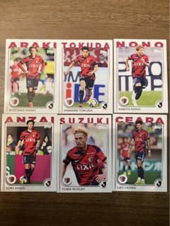 topps Jリーグ　鹿島アントラーズのサムネイル