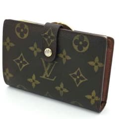 新型 ルイヴィトン モノグラム ポルトフォイユ ヴィエノワ がま口 二