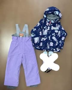 RÈSEÈDA 子ども スキーウェア 上下セット100 ゴアテックス手袋 - メルカリ