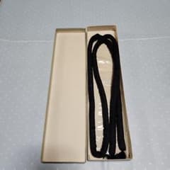 黒い布製帯締めのサムネイル